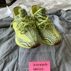 Yeezy frozen yellow 350 supply wmns size 7/7.5